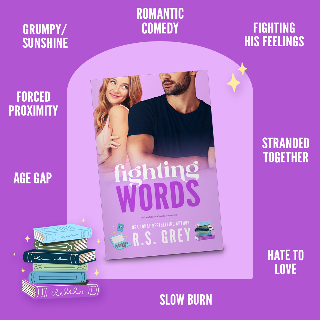 Fighting Words by R.S. Grey Nightbird Novels